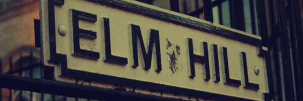 Elm Hill Street Sign