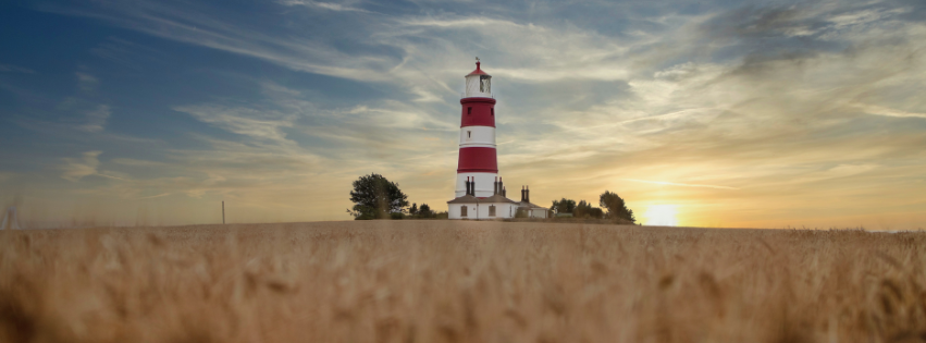 Lighthouse in Happisburgh