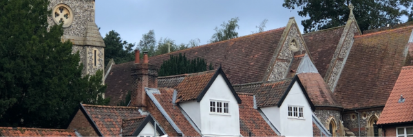 Thorpe St Andrew roof tops 